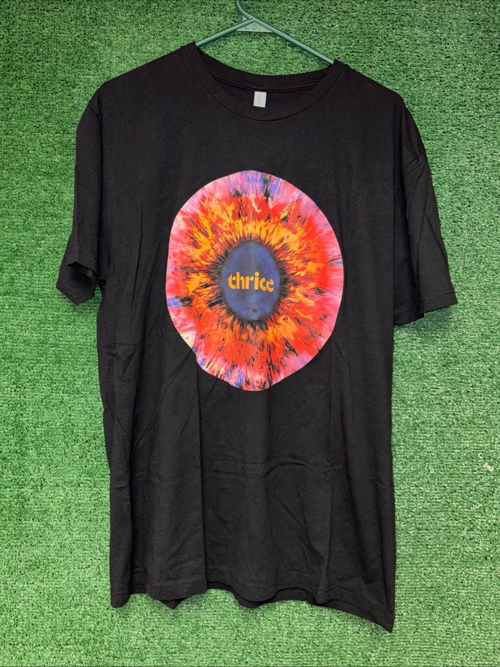 Thrice Psychedelic Black Shirt XL Punk Hardcore